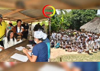 El Gobierno Tete Samper, Llevó Feria Institucional de Servicios a la Comunidad del Corregimiento de Palmor Articulado Con El Ejército Nacional.