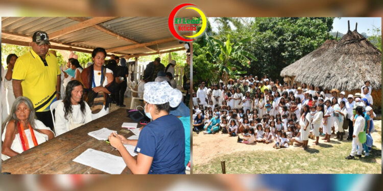 El Gobierno Tete Samper, Llevó Feria Institucional de Servicios a la Comunidad del Corregimiento de Palmor Articulado Con El Ejército Nacional.