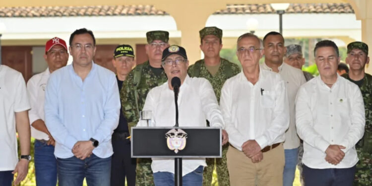 “Control Efectivo, con el Incremento de las Condiciones de Seguridad y Convivencia de las familias de la región en el Bajo Cauca”: Petro.