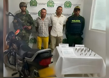 A Prisión dos sujetos por Tener Armas y Prendas de uso de las Fuerzas Militares