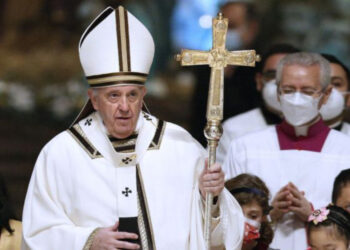 El Papa celebra La Misa Crismal, este Jueves Santo