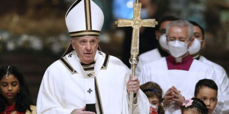 El Papa celebra La Misa Crismal, este Jueves Santo