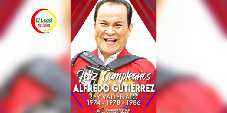 El LeadNoticias.com Rinde Homenaje a Alfredo Gutiérrez “El Monstruo del Acordeón”