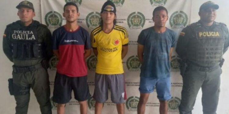 Legalización de Captura a ‘Los Caballeros’, Presuntos Extorsionistas en Fundación.