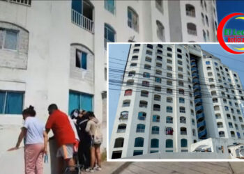 Hombre se Lanzó del 9° Piso del Edificio Lagomar en Pozos Colorados