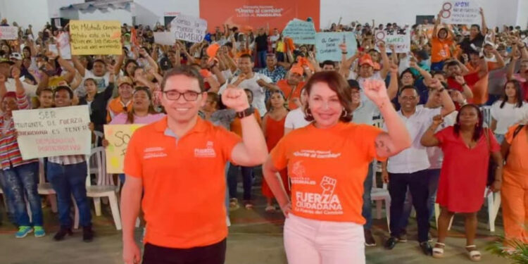 Patricia Caicedo y Rafa Martínez, Oficialmente Precandidatos a la Alcaldía y Gobernación por Fuerza Ciudadana.