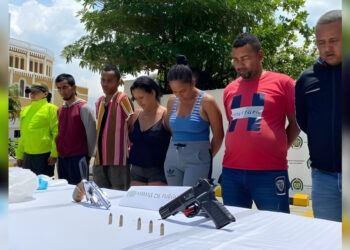 Policía y Ejército Capturan a Siete Personas por Tráfico de Estupefacientes.