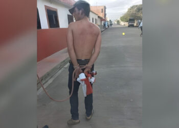 Atracador recibió ‘Paloterapia’, en El Banco, Magdalena