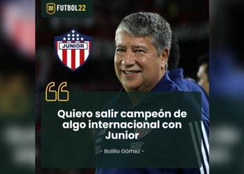 Hernán Darío “Bolillo Gómez”, Sueña con Participación Internacional con el Junior”.