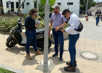 Administración Municipal se Reunió con Dolmen en Aras de Mejorar la Iluminación del Centro Histórico.