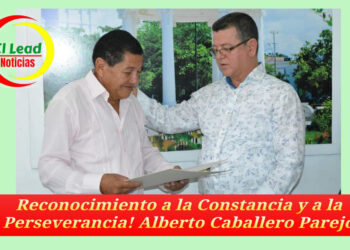 …Reconocimiento a la Constancia y a la Perseverancia! Alberto Caballero Parejo