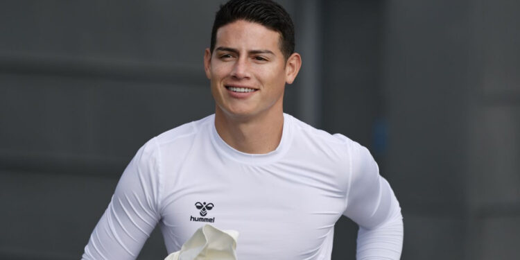 James Rodríguez, está Cerca del Everton