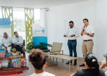 Las Empresas Gases del Caribe y Air-e promueven el fortalecimiento empresarial en Tasajera, Pueblo Viejo.