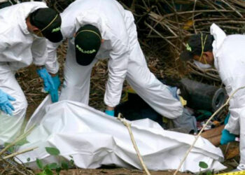 Hallan 5 personas desmembradas y Dentro de Sacos de Fique al Pie de la Carretera Santa Marta-Riohacha.