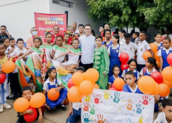 Gobierno del Cambio Inició Entregas de Obras de Infraestructura en 70 Instituciones Educativas del Magdalena.
