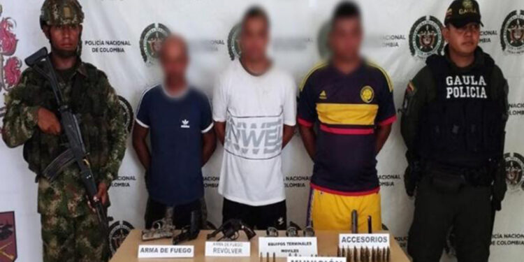 Capturados Cuatro en los Municipios de Fundación, Plato y El Difícil por Porte Ilegal de Armas.