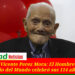 El «Tío Juan» Juan Vicente Perez Mora: El Hombre Más Viejo del Mundo celebró sus 114 años.