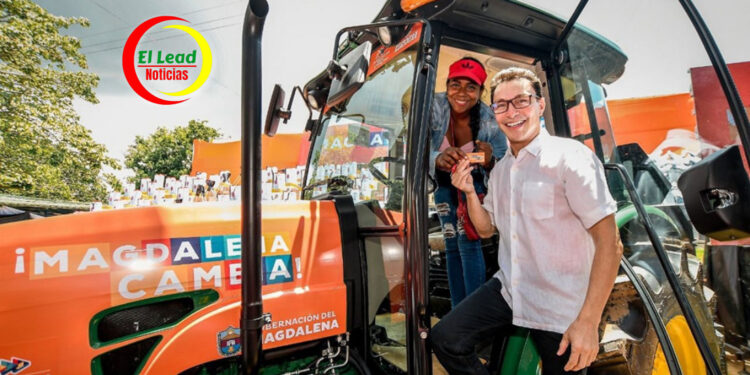 Gobernador Caicedo entregó histórica inversión para los campesinos del sur del Magdalena