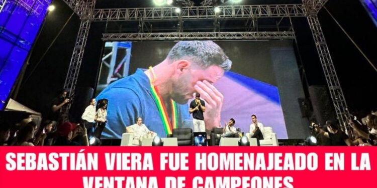 El Arquero Uruguayo Sebastián Viera, Recibió un Homenaje por Parte de la Alcaldía de Barranquilla.