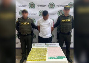 Sujeto Capturado, le Hallaron  163 dosis de marihuana y 169 Dosis base de Coca.
