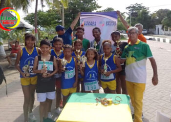 Carrera Atlética San Juan Bautista Organizada por la Administración Municipal y el Monitor de Atletismo Jaime Castro Stand, Fue Un Total Éxito!