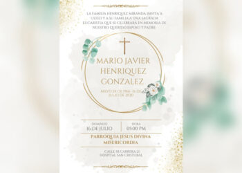 Tercer Aniversario del Sensible Fallecimiento de Mario Henríquez Gonzalez