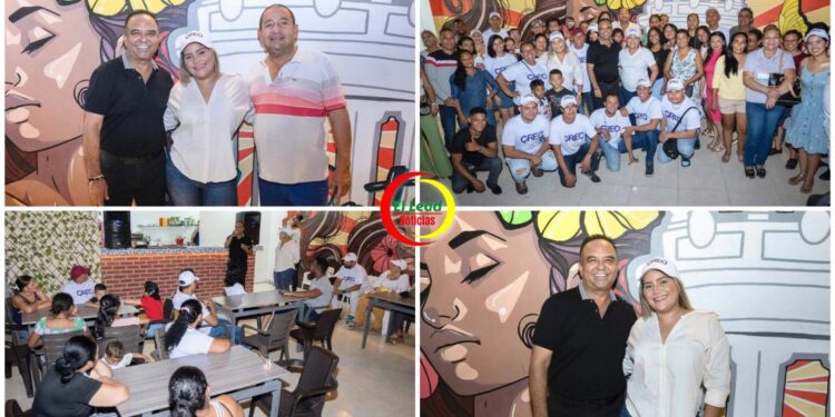 Hoy, agradecemos a @roby_quintom y todo su equipo de trabajo por acompañarnos en este proceso de transformación que queremos para Ciénaga.