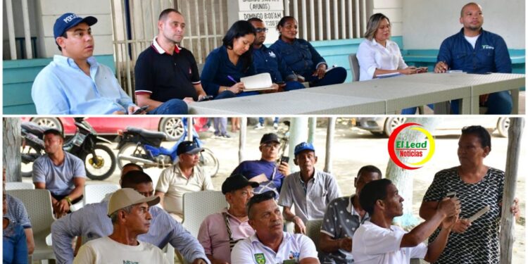 Mesas De Diálogo para  Solucionar los Problemas en la Obra del Acueducto de los Barrios Nancy Polo Y París.
