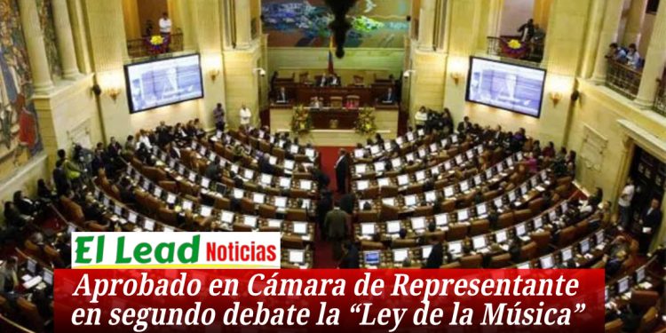 Aprobada en Cámara de Representante en segundo debate la “Ley de la Música”