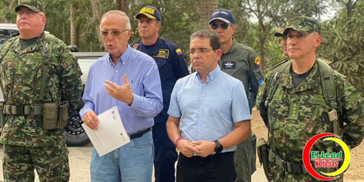 Fortalecimiento y aumento de la fuerza pública contra la criminalidad y extorsión en el Magdalena: Ministro de Defensa.