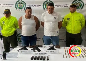 Capturan a “Rafa” y “Cuchillo” con munición y que están asociadas a 24 homicidios en el Magdalena.