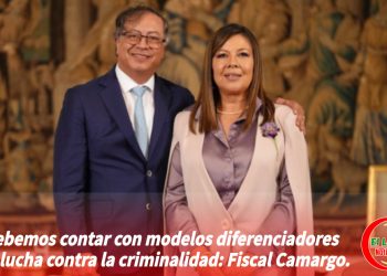 Debemos contar con modelos diferenciadores de lucha contra la criminalidad: Fiscal Camargo.