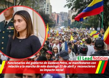 Funcionarios del gobierno de Gustavo Petro, se manifestaron con relación a la marcha de este domingo 21 de abril y  reconocieron su impacto social.