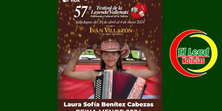 Nueva Reina Menor del Acordeón