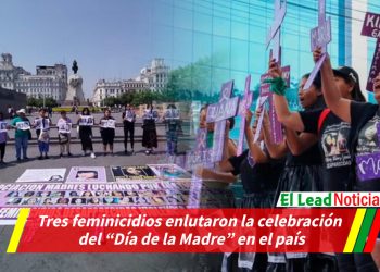 Tres feminicidios enlutaron la celebración del “Día de la Madre” en el país