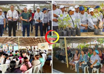 Infotep refuerza su compromiso con el Agua y la Tierra en las comunidades rurales.