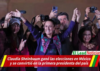 Claudia Sheinbaum ganó las elecciones en México y se convirtió en la primera presidenta del país