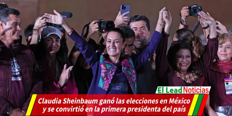 Claudia Sheinbaum ganó las elecciones en México y se convirtió en la primera presidenta del país