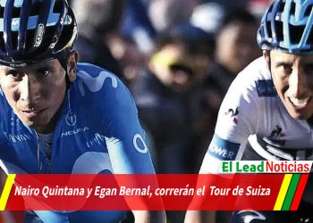 Nairo Quintana y Egan Bernal, correrán el  Tour de Suiza