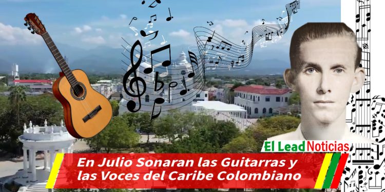 En Julio Sonaran las Guitarras y las Voces del Caribe Colombiano