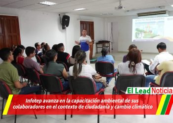 Infotep avanza en la capacitación ambiental de sus colaboradores en el contexto de ciudadanía y cambio climático