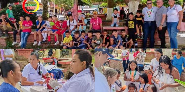 Secretaría de Salud Municipal lleva toda su oferta institucional al Corregimiento de Palmor, en la parte alta de Ciénaga.