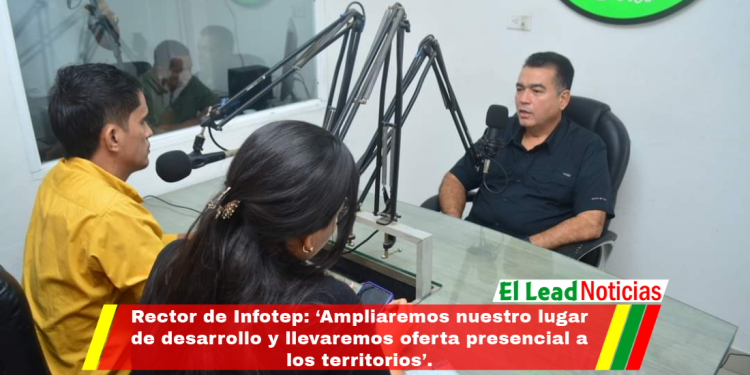 Rector de Infotep: ‘Ampliaremos nuestro lugar de desarrollo y llevaremos oferta presencial a los territorios’.