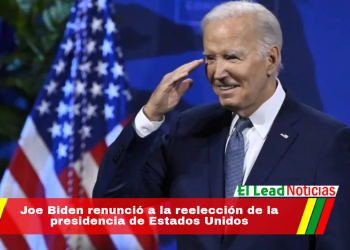 Joe Biden renunció a la reelección de la presidencia de Estados Unidos