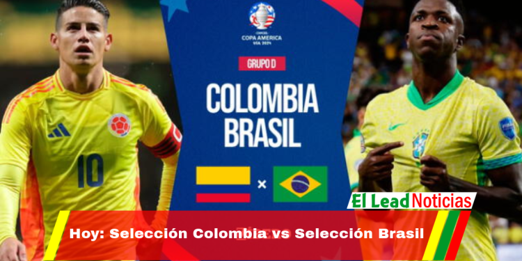 Hoy: Selección Colombia vs Selección Brasil