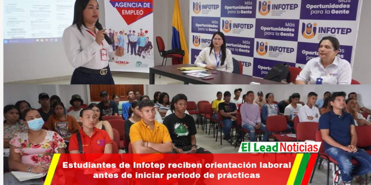 Estudiantes de Infotep reciben orientación laboral antes de iniciar periodo de prácticas