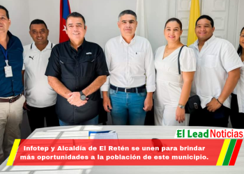 Infotep y Alcaldía de El Retén se unen para brindar más oportunidades a la población de este municipio.