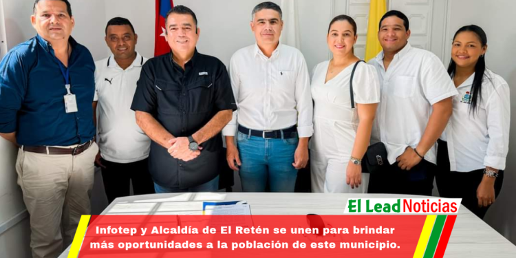 Infotep y Alcaldía de El Retén se unen para brindar más oportunidades a la población de este municipio.