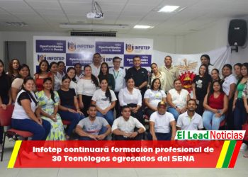 Infotep continuará formación profesional de 30 Tecnólogos egresados del SENA