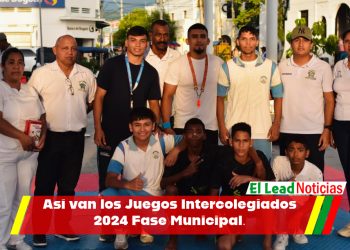 Así van los Juegos Intercolegiados 2024 Fase Municipal.